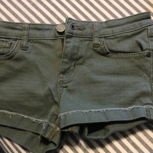 Army green girls size 10